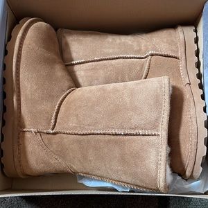 BearPaw tan winter boots size 7